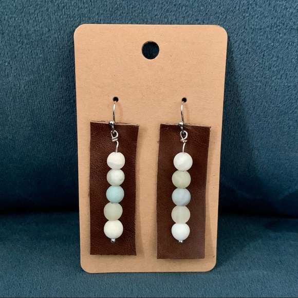 • HOST PICK! [Handmade] Amazonite Earrings • - Picture 12 of 12